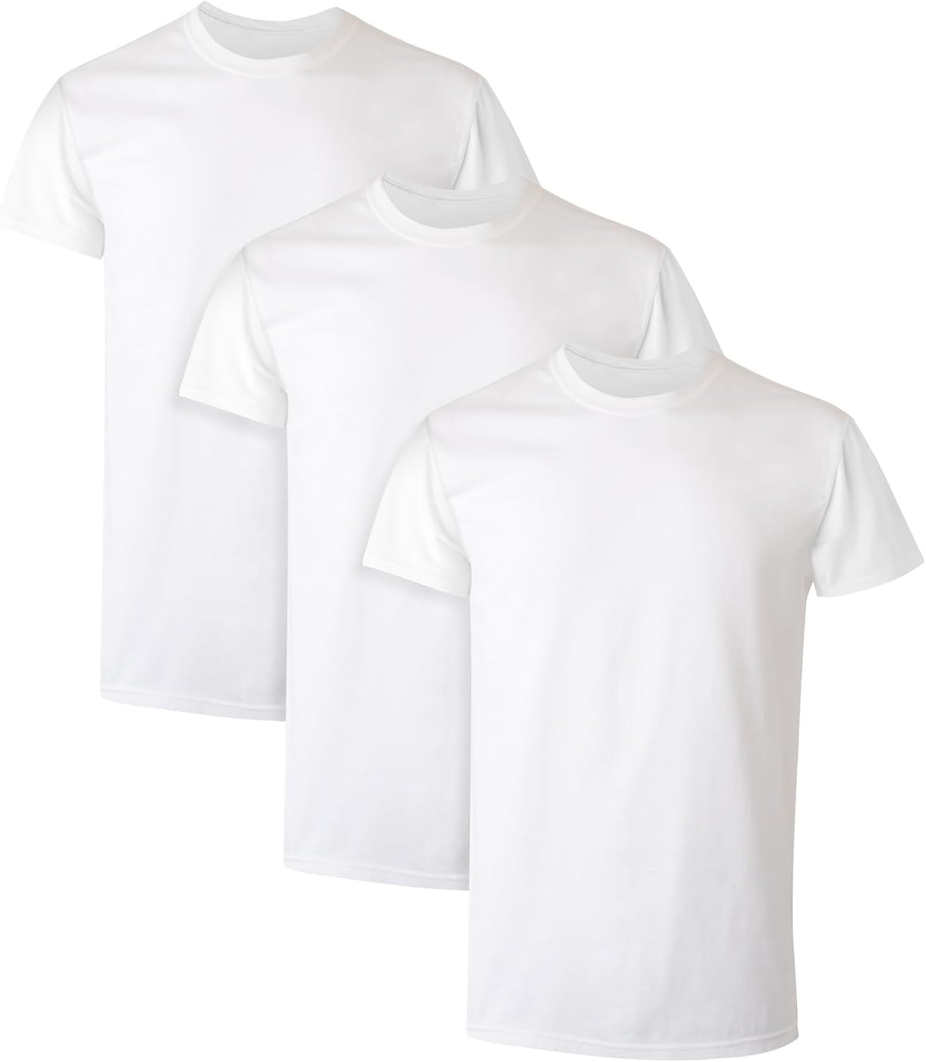 CAMISETAS INTERIORES PARA HOMBRE HANES 3 UNIDADES BLANCO - 1