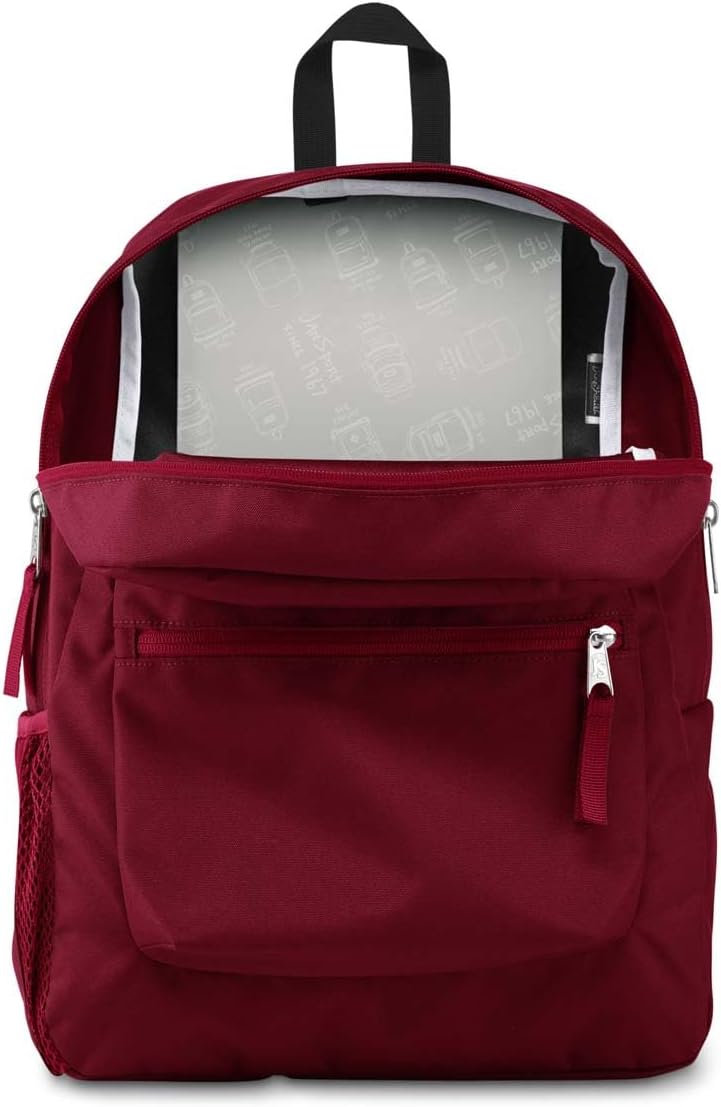 MOCHILA JANSPORT CROSS TOWN 26L ROJO ÓXIDO - 5