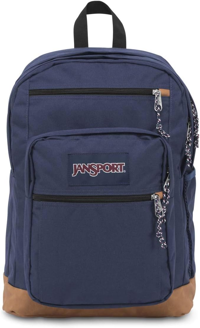MOCHILA JANSPORT COOL STUDENT CON COMPARTIMENTO PARA LAPTOP 15 PULGADAS AZUL MARINO - 1