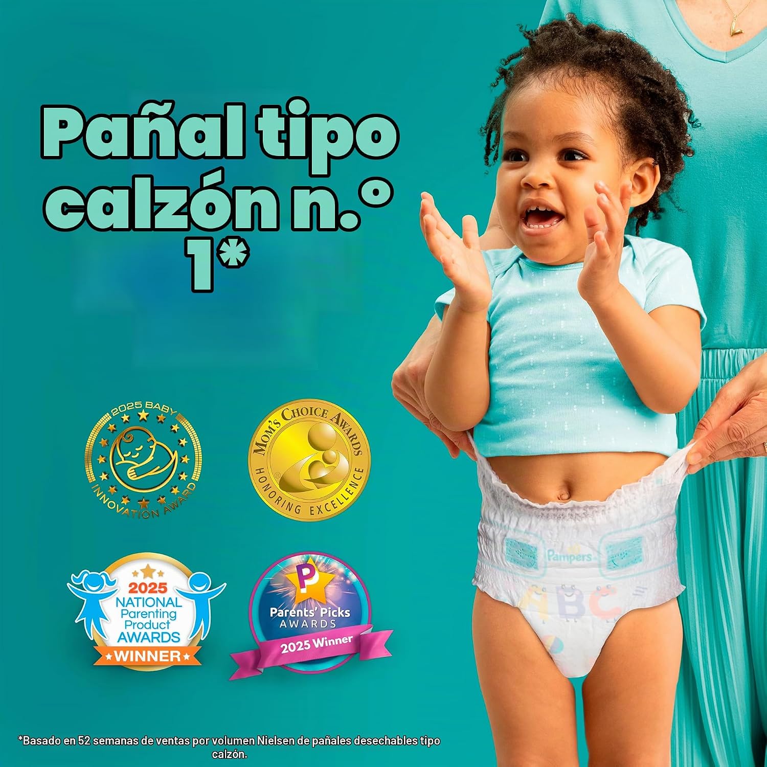 PAÑAL PAMPERS CRUISERS 360 TALLA 4 64 UNIDADES - 2