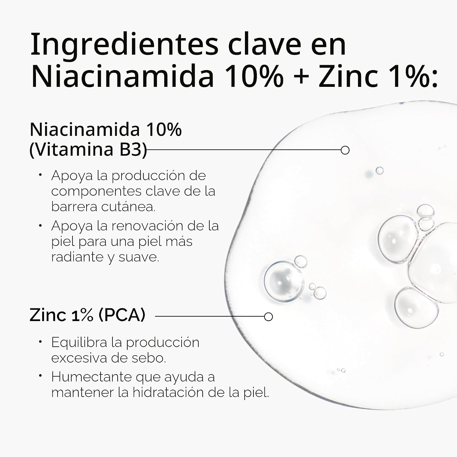 SERUM THE ORDINARY NIACINAMIDA 10% + ZINC 1% PARA PIEL PROPENSA AL ACNÉ - 3