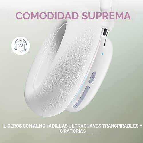 AUDÍFONO LOGITECH G735 WIRELESS GAMING HEADSET BLANCO NIEBLA - 2