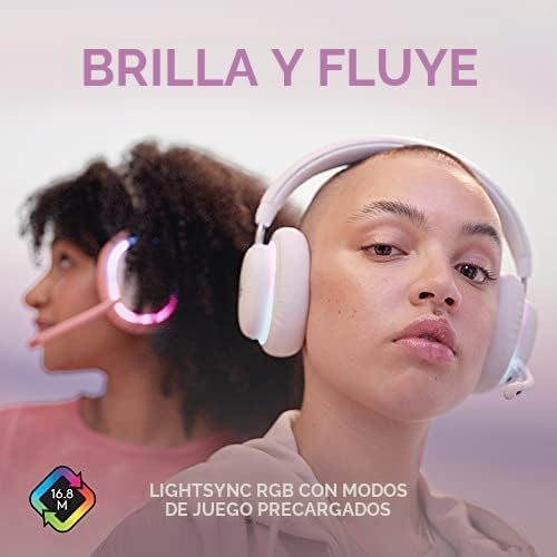 AUDÍFONO LOGITECH G735 WIRELESS GAMING HEADSET BLANCO NIEBLA - 5