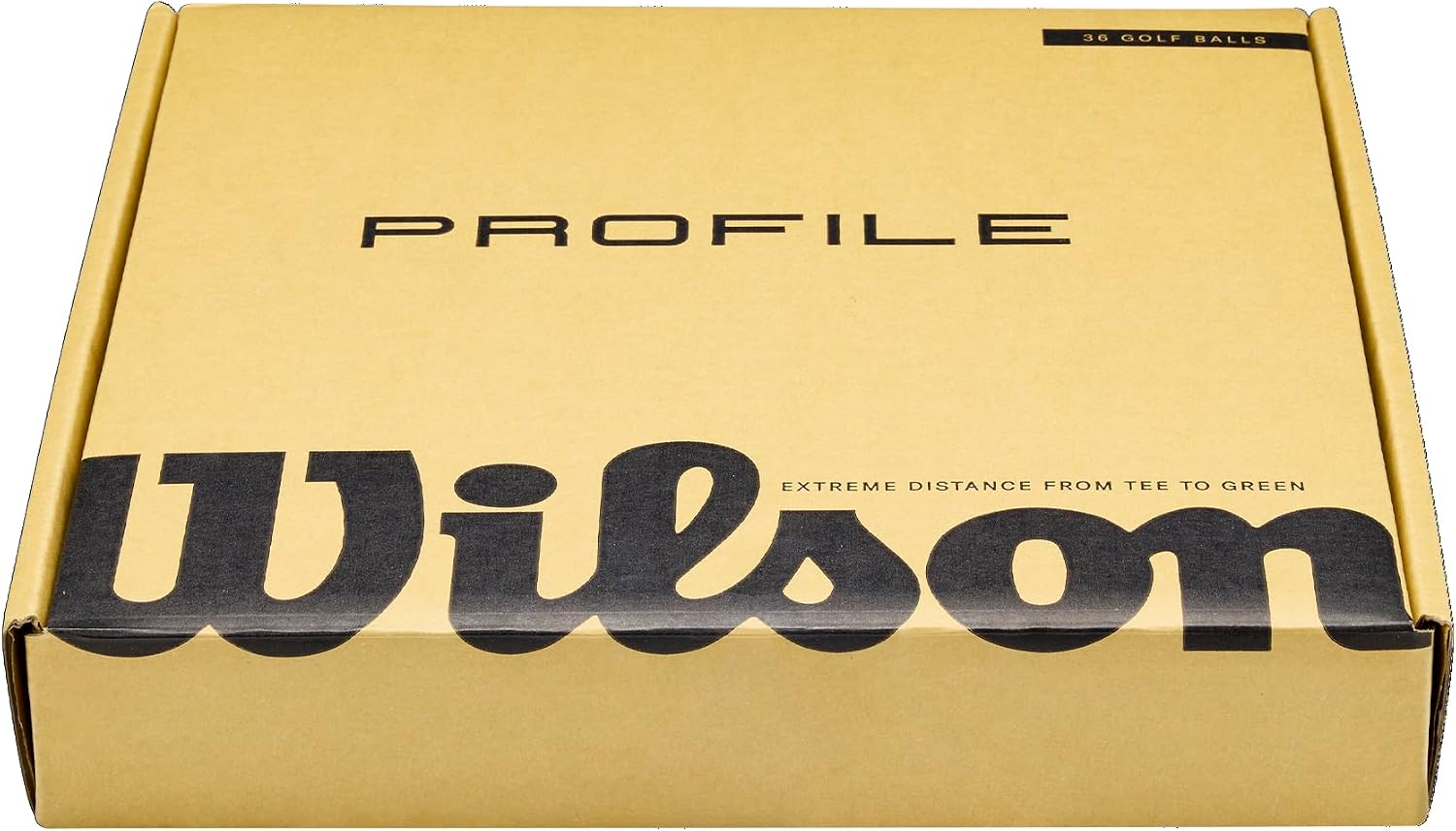 PELOTAS DE GOLF WILSON PROFILE DISTANCE PAQUETE 36 UNIDADES - 2