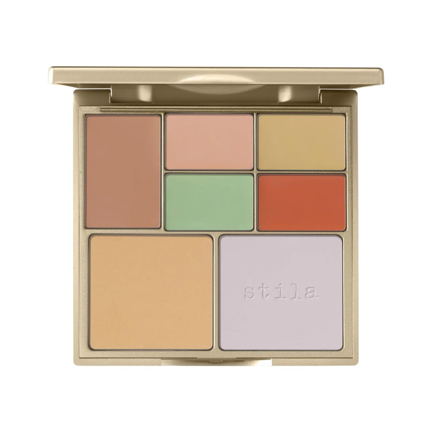 PALETA CORRECTORA DE COLOR STILA CORRECT Y PERFECT ALL-IN-1 CON POLVOS FIJADORES - 1