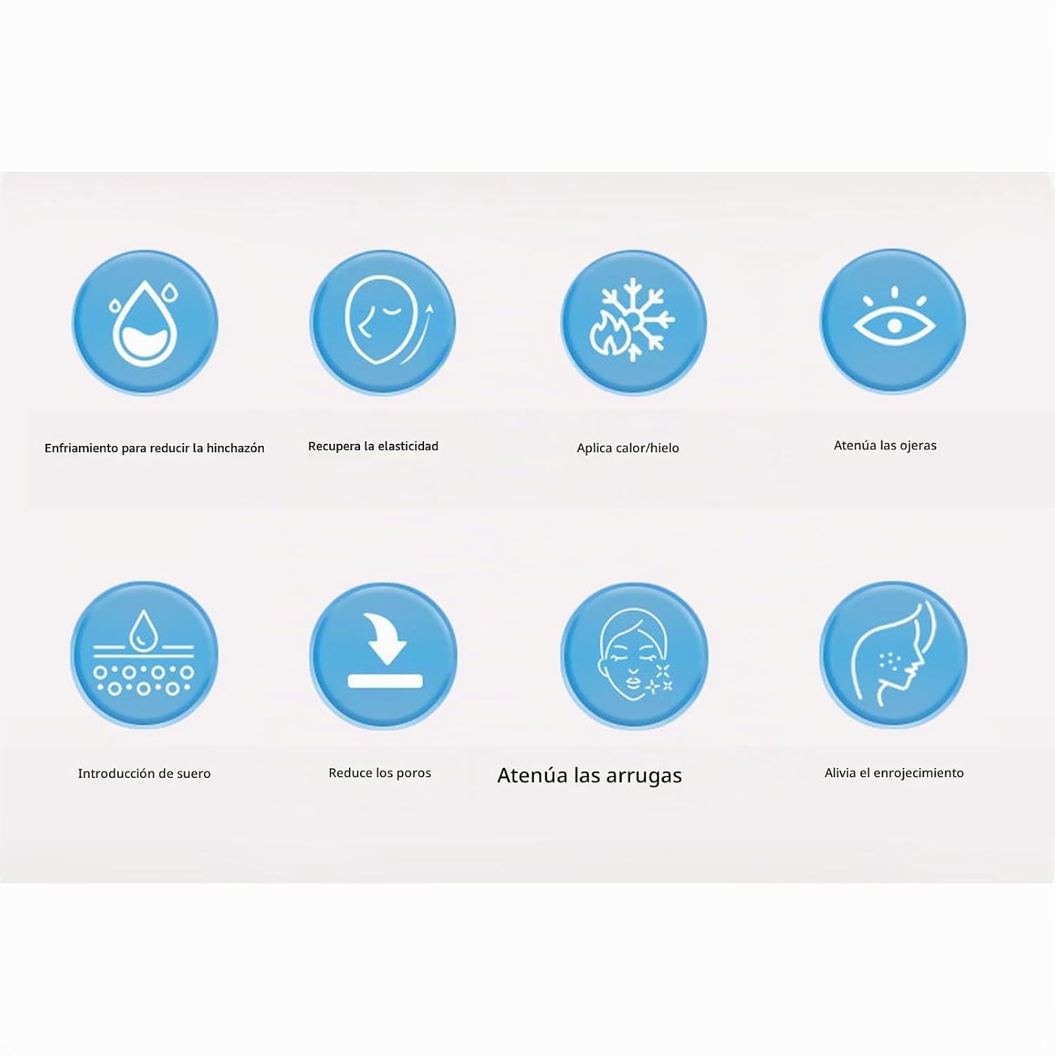 RODILLO FACIAL CRYO STICKS ACERO INOXIDABLE 304 PARA MASAJE Y DESINFLAMACIÓN - 5