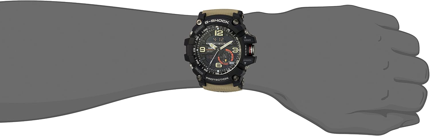 RELOJ CASIO G-SHOCK MUDMASTER GG1000-1A5 ANÁLOGO DIGITAL RESISTENTE AL BARRO - 4