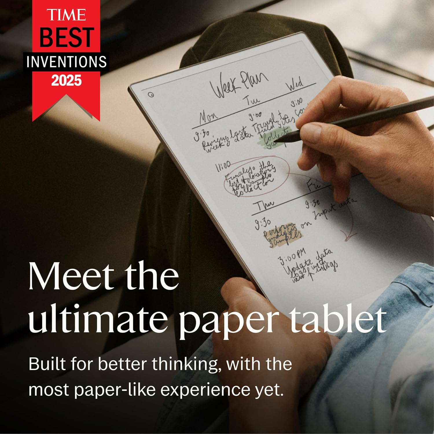 TABLET REMARKABLE PAPER PRO 11.8' CON MARKER PLUS Y FUNDA BOOK FOLIO NEGRA - 3