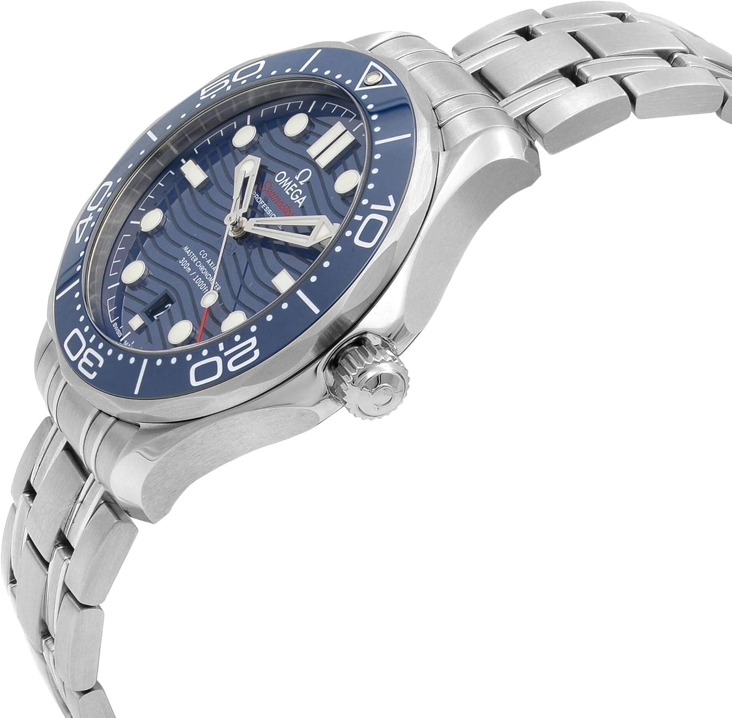 RELOJ OMEGA SEAMASTER AUTOMATIC DIAL AZUL ACERO HOMBRE 42MM - 3
