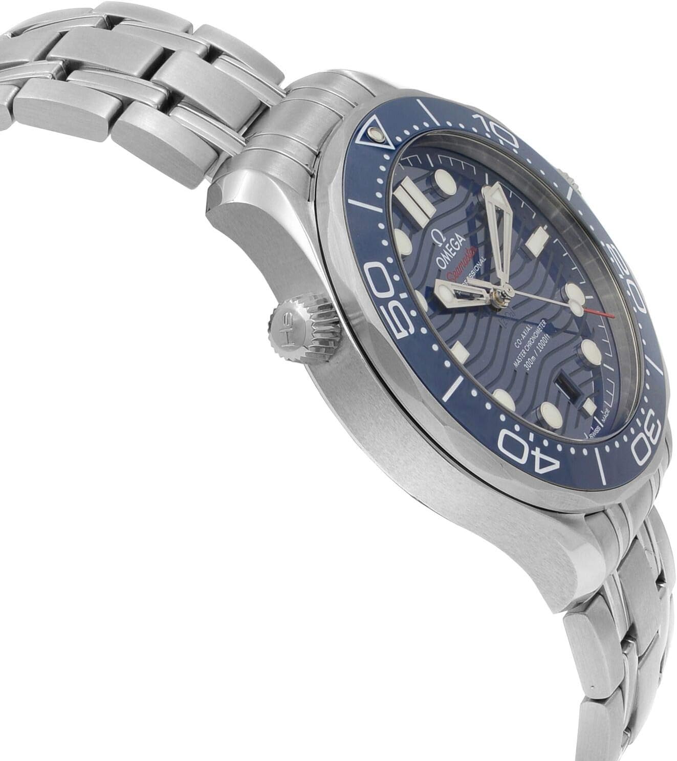 RELOJ OMEGA SEAMASTER AUTOMATIC DIAL AZUL ACERO HOMBRE 42MM - 4