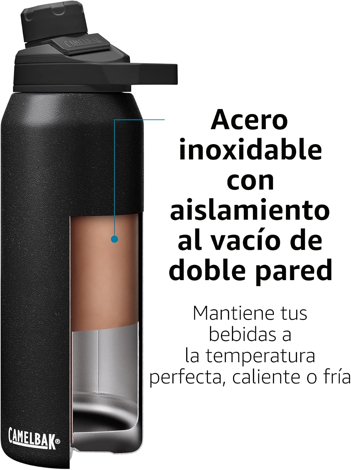 TERMO CAMELBAK CHUTE MAG ACERO INOXIDABLE CON TAPA MAGNÉTICA - 4