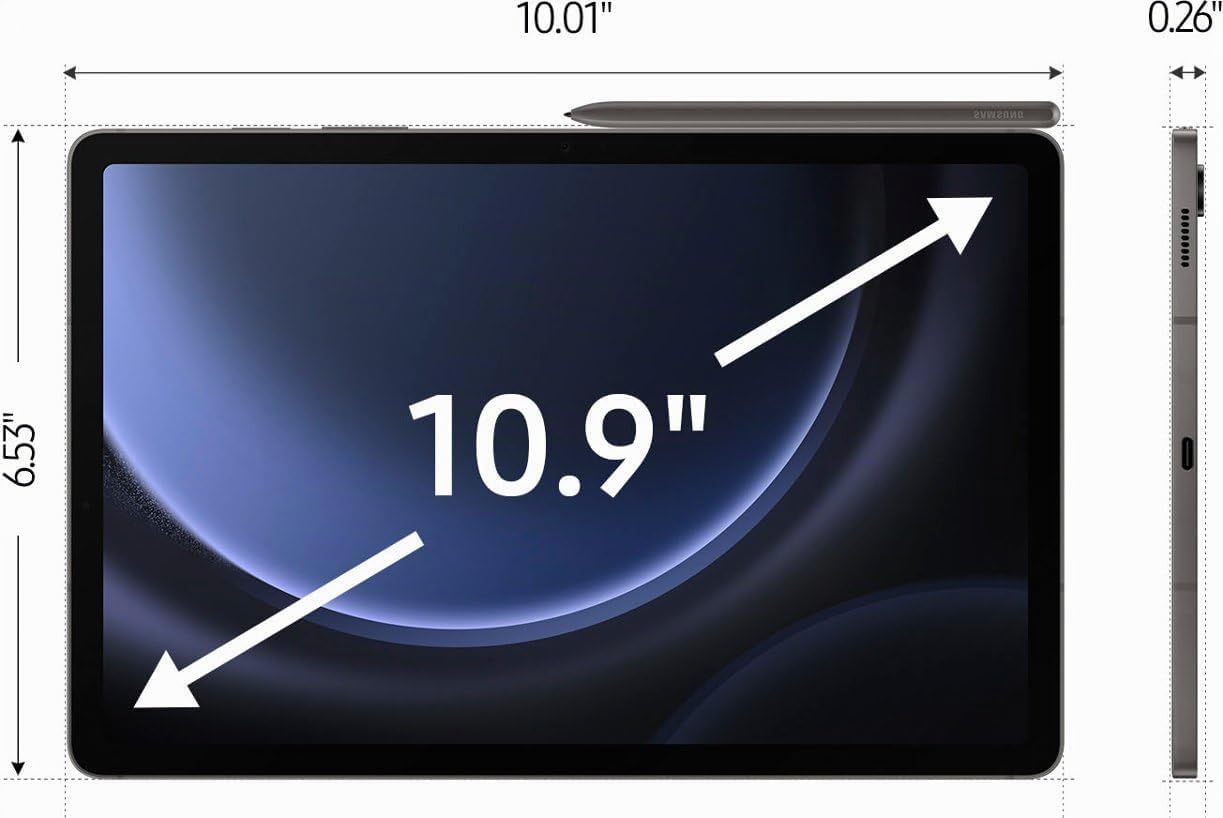 TABLET SAMSUNG GALAXY TAB S9 FE 10.9' 128GB WIFI GRIS - 5