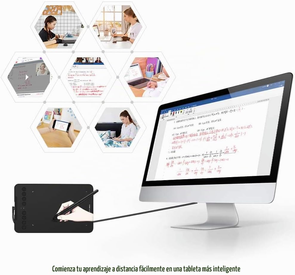 TABLETA GRÁFICA XPPEN DECO MINI7W 7 X 4 PULGADAS BLUETOOTH 5.0 - 5