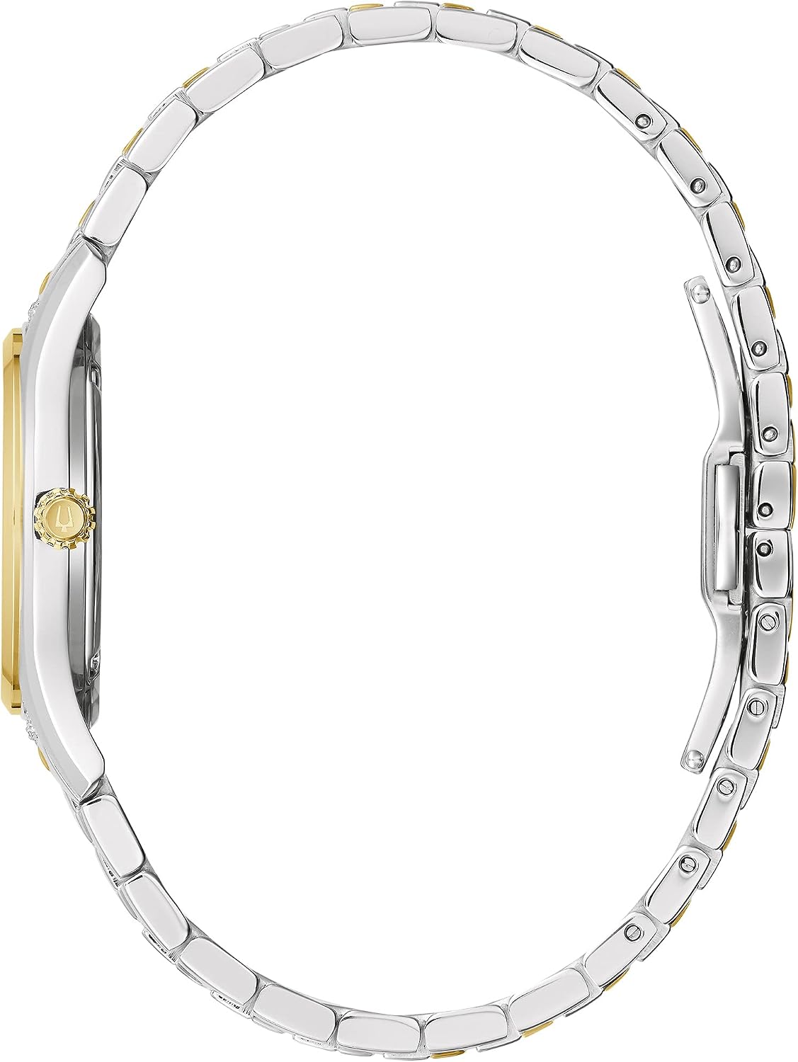 RELOJ BULOVA LADIES CLASSIC DIAMOND 3-HAND QUARTZ ACERO INOXIDABLE DOS TONOS - 2