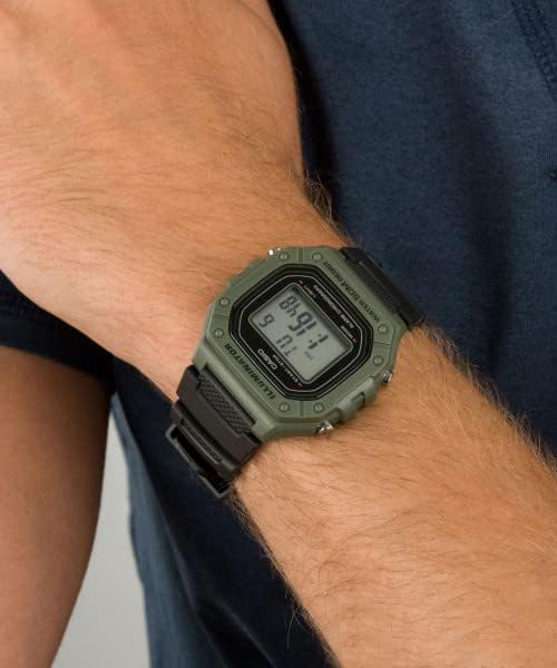 RELOJ DIGITAL CASIO W-218H-3AVCF NEGRO 46 MM - 3