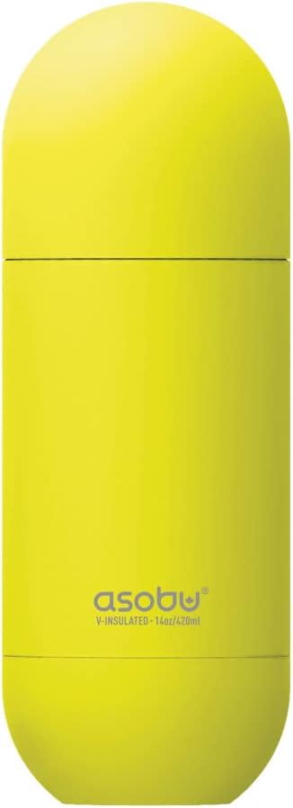 TERMO ASOBU ORB ACERO INOXIDABLE DOBLE PARED 420 ML - 1