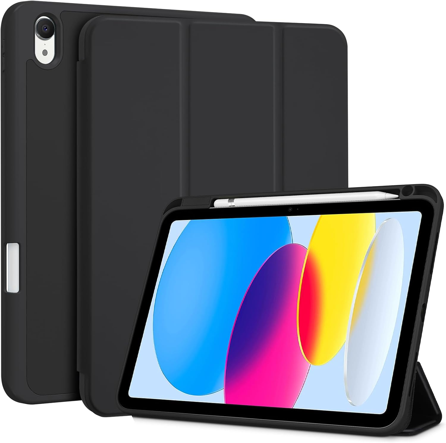 CASE PROCASE PARA IPAD A16 11.ª/10.ª GENERACIÓN CON SOPORTE PARA LÁPIZ NEGRO - 1