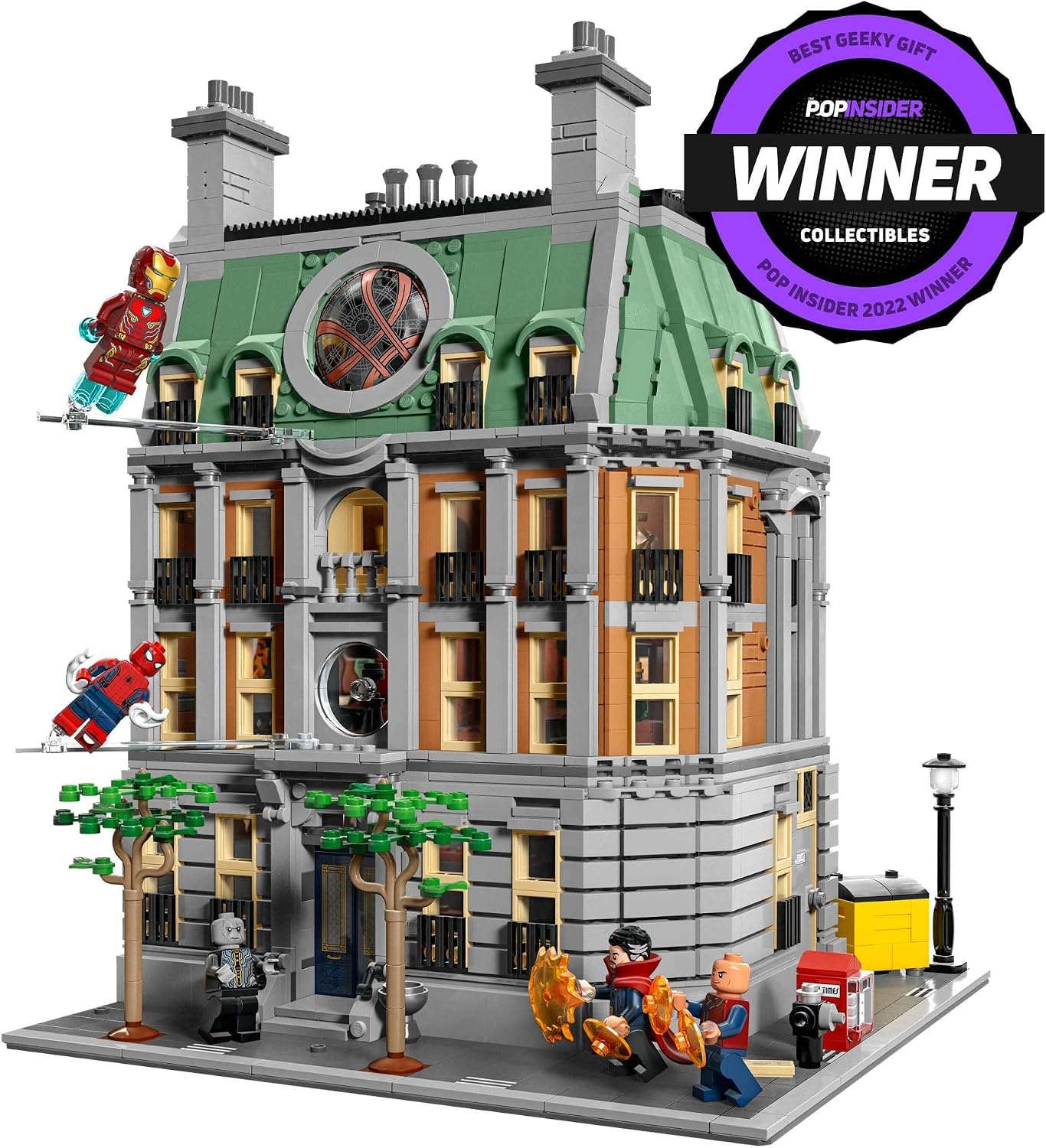 LEGO MARVEL SANCTUM SANCTORUM 76218 SET DE CONSTRUCCIÓN MODULAR DE 3 PISOS - 2