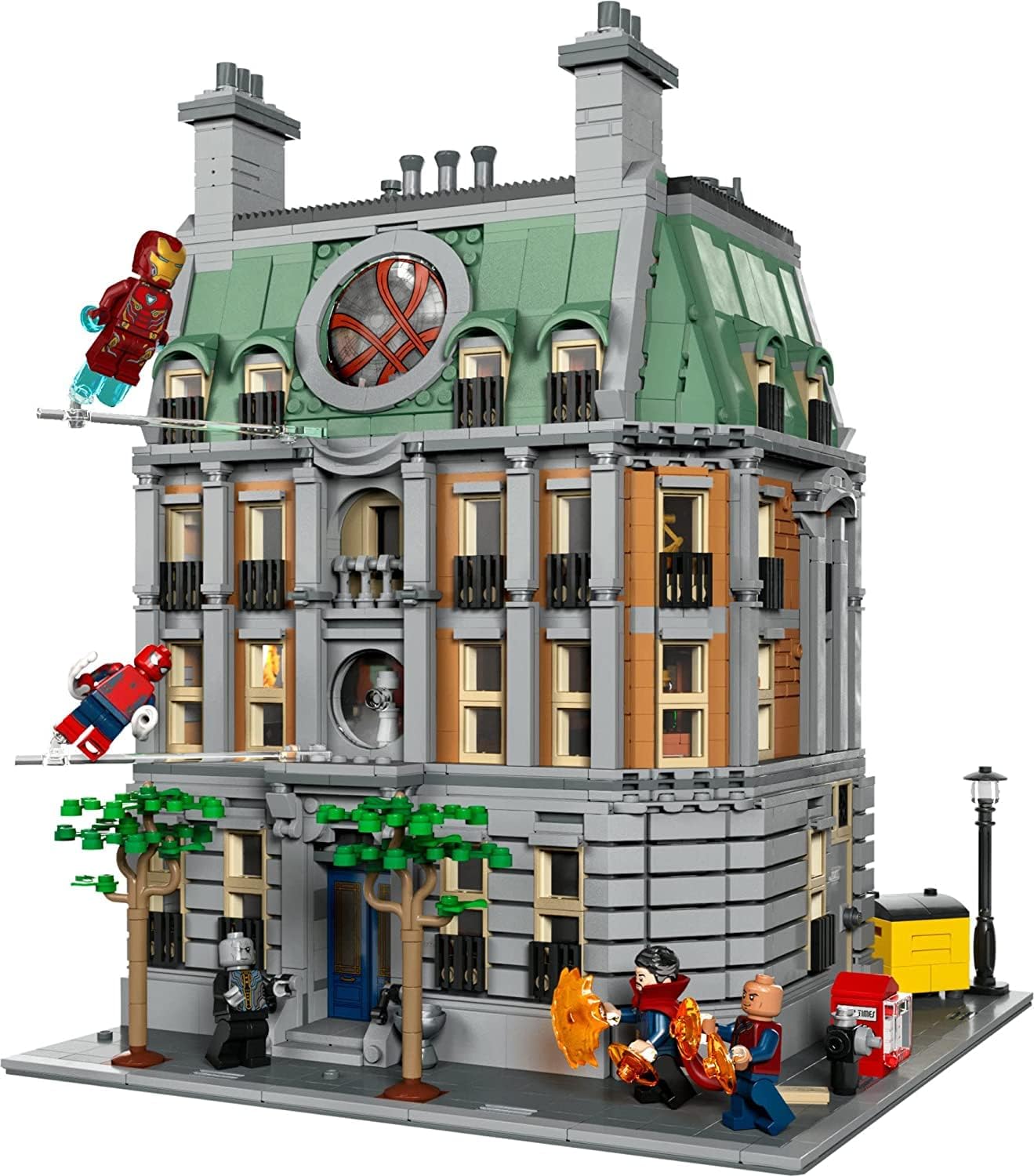 LEGO MARVEL SANCTUM SANCTORUM 76218 SET DE CONSTRUCCIÓN MODULAR DE 3 PISOS - 4