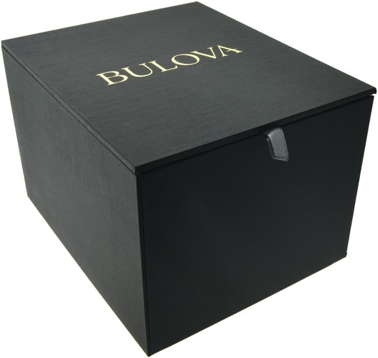 RELOJ BULOVA PRECISIONIST 3-HAND CALENDAR ACERO INOXIDABLE CORREA CUERO NEGRO DIAL GRIS 96B158 - 5
