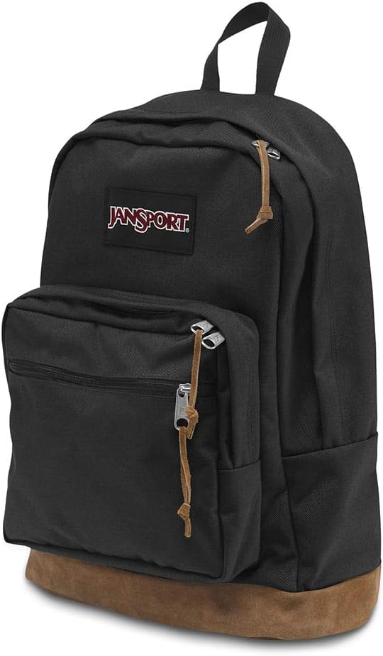 MOCHILA JANSPORT RIGHT PACK CON COMPARTIMENTO ACOLCHADO PARA LAPTOP 15 PULGADAS NEGRO - 2