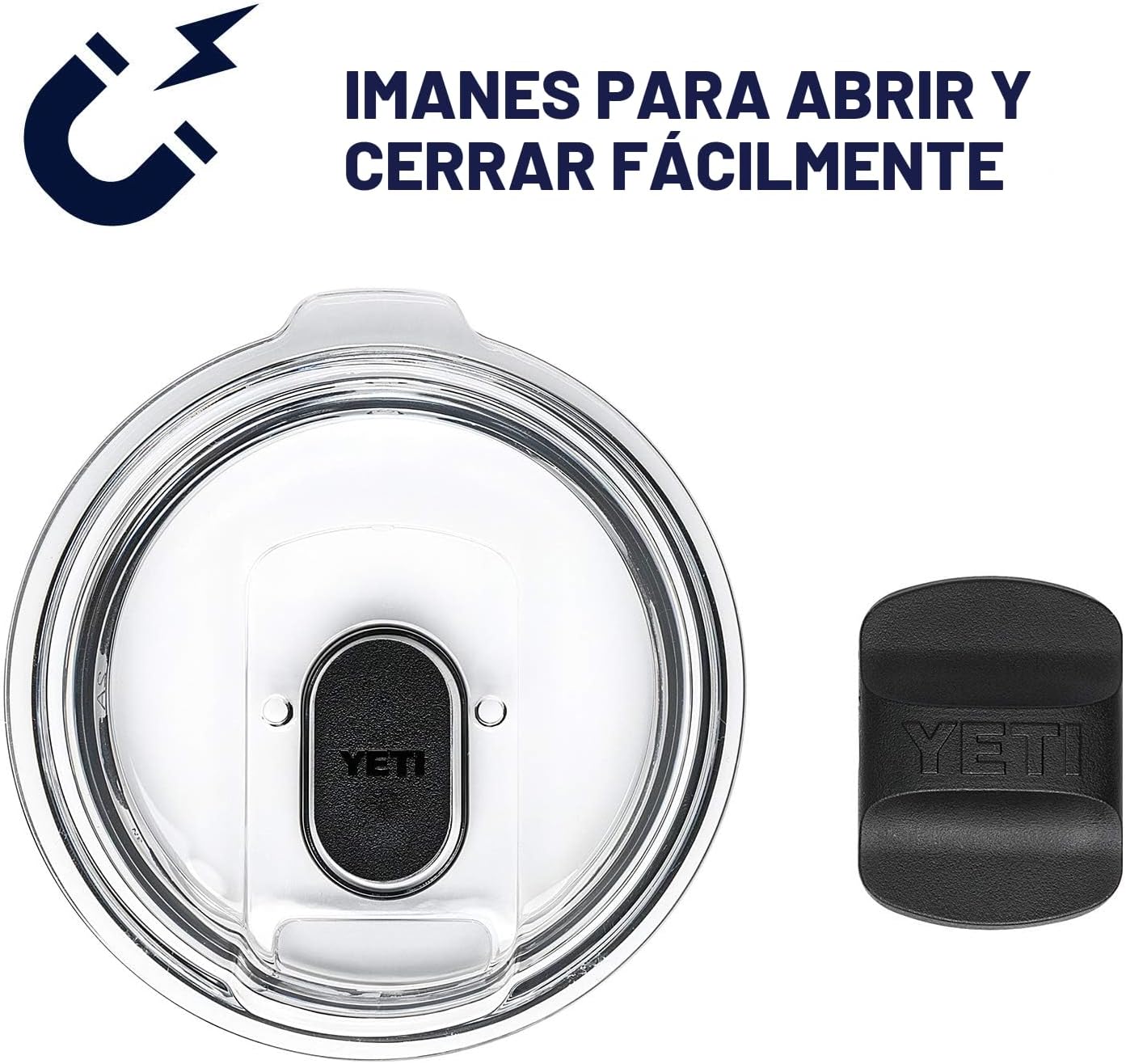 VASO TUMBLER YETI RAMBLER 20 OZ ACERO INOXIDABLE CON TAPA MAGSLIDER - 5