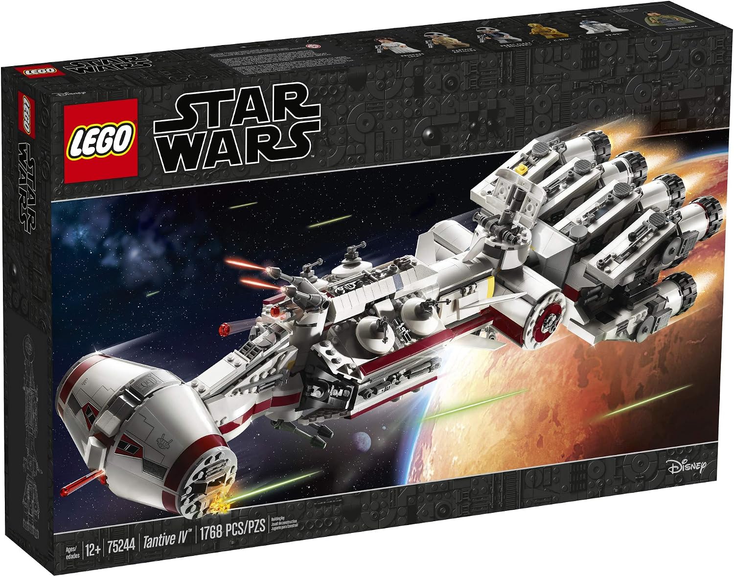 LEGO STAR WARS A NEW HOPE TANTIVE IV 75244 SET DE CONSTRUCCIÓN 1768 PIEZAS - 4