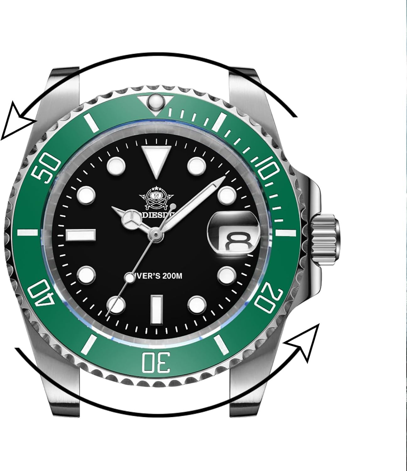 RELOJ DE PULSERA ADDIESDIVE 41 MM MOVIMIENTO DE CUARZO RESISTENCIA 200 M - 2