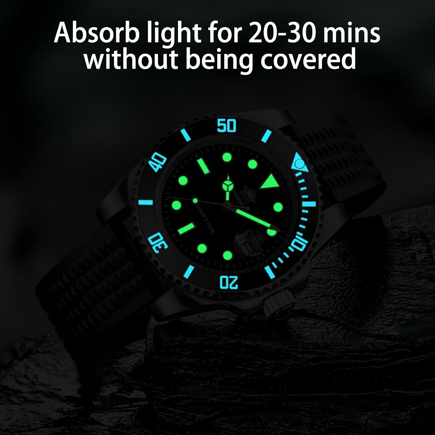 RELOJ DE PULSERA ADDIESDIVE 41 MM MOVIMIENTO DE CUARZO RESISTENCIA 200 M - 3
