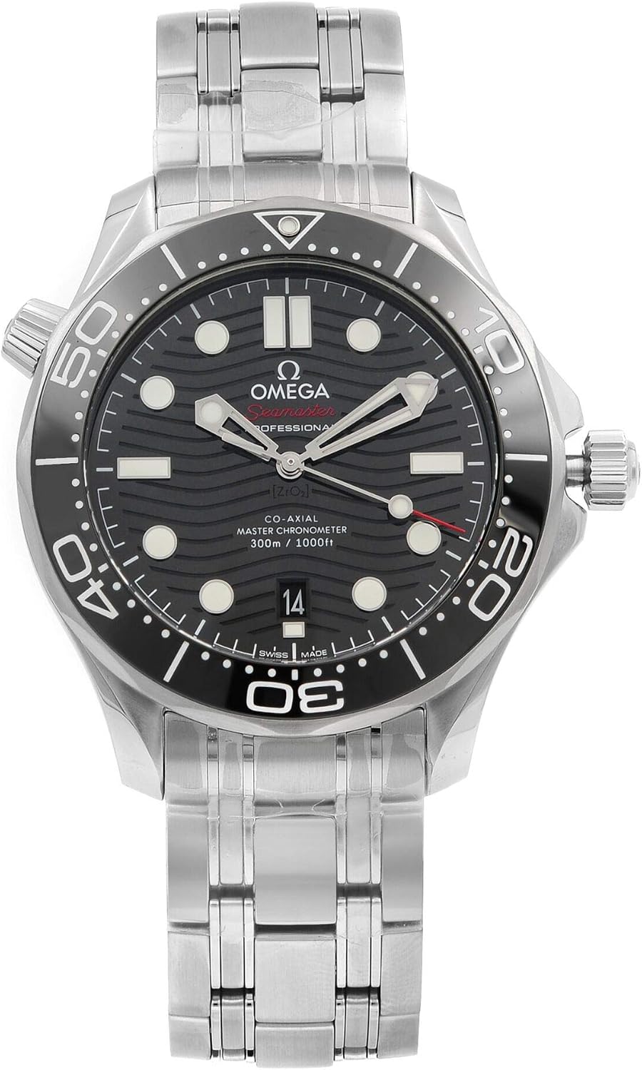 RELOJ OMEGA SEAMASTER AUTOMATIC CHRONOMETER ESFERA NEGRA 42MM - 1