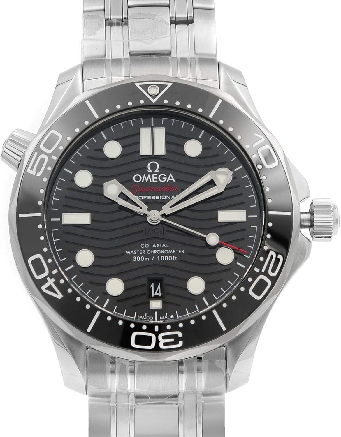 RELOJ OMEGA SEAMASTER AUTOMATIC CHRONOMETER ESFERA NEGRA 42MM - 2