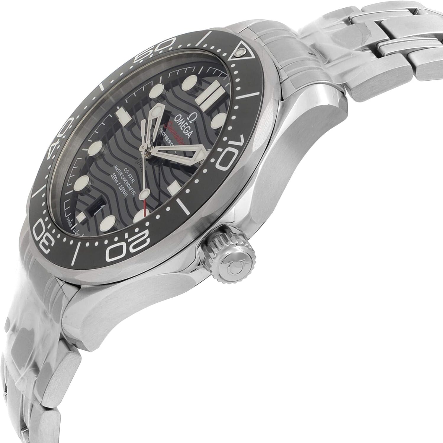 RELOJ OMEGA SEAMASTER AUTOMATIC CHRONOMETER ESFERA NEGRA 42MM - 3
