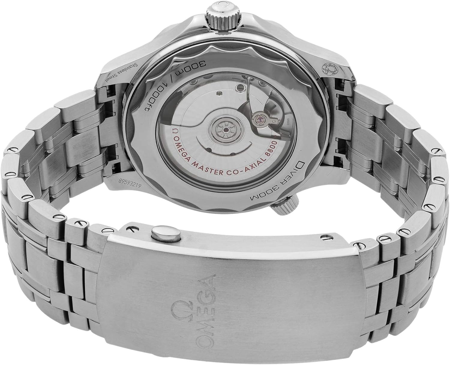 RELOJ OMEGA SEAMASTER AUTOMATIC CHRONOMETER ESFERA NEGRA 42MM - 5