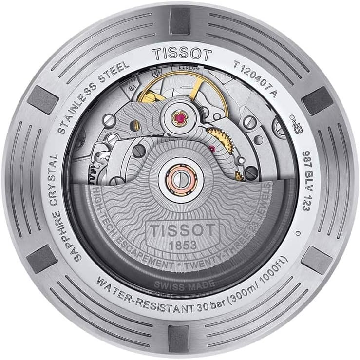 RELOJ TISSOT SEASTAR 1000 AUTOMÁTICO SUIZO 43MM ESFERA NEGRA HOMBRE - 2