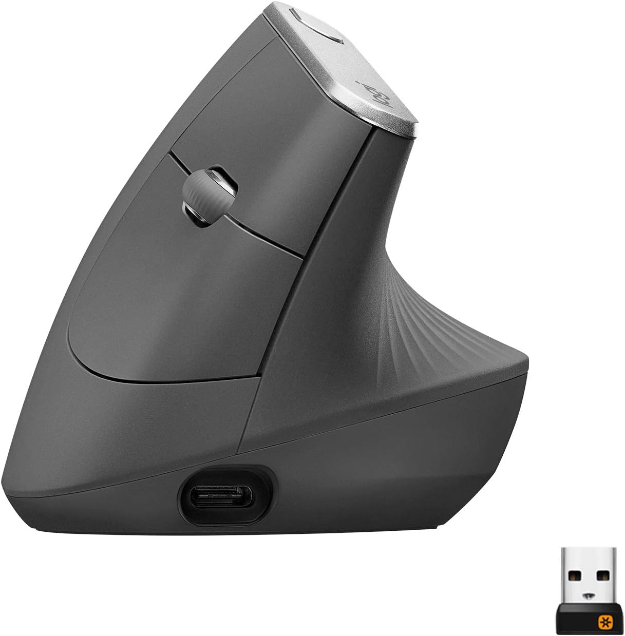 MOUSE LOGITECH MX VERTICAL WIRELESS ERGONÓMICO GRAFITO - 1