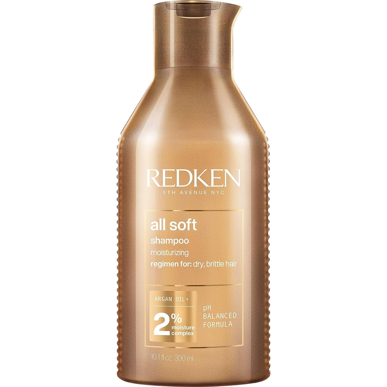 SHAMPOO REDKEN ALL SOFT PARA CABELLO SECO Y DAÑADO CON ACEITE DE ARGÁN - 1