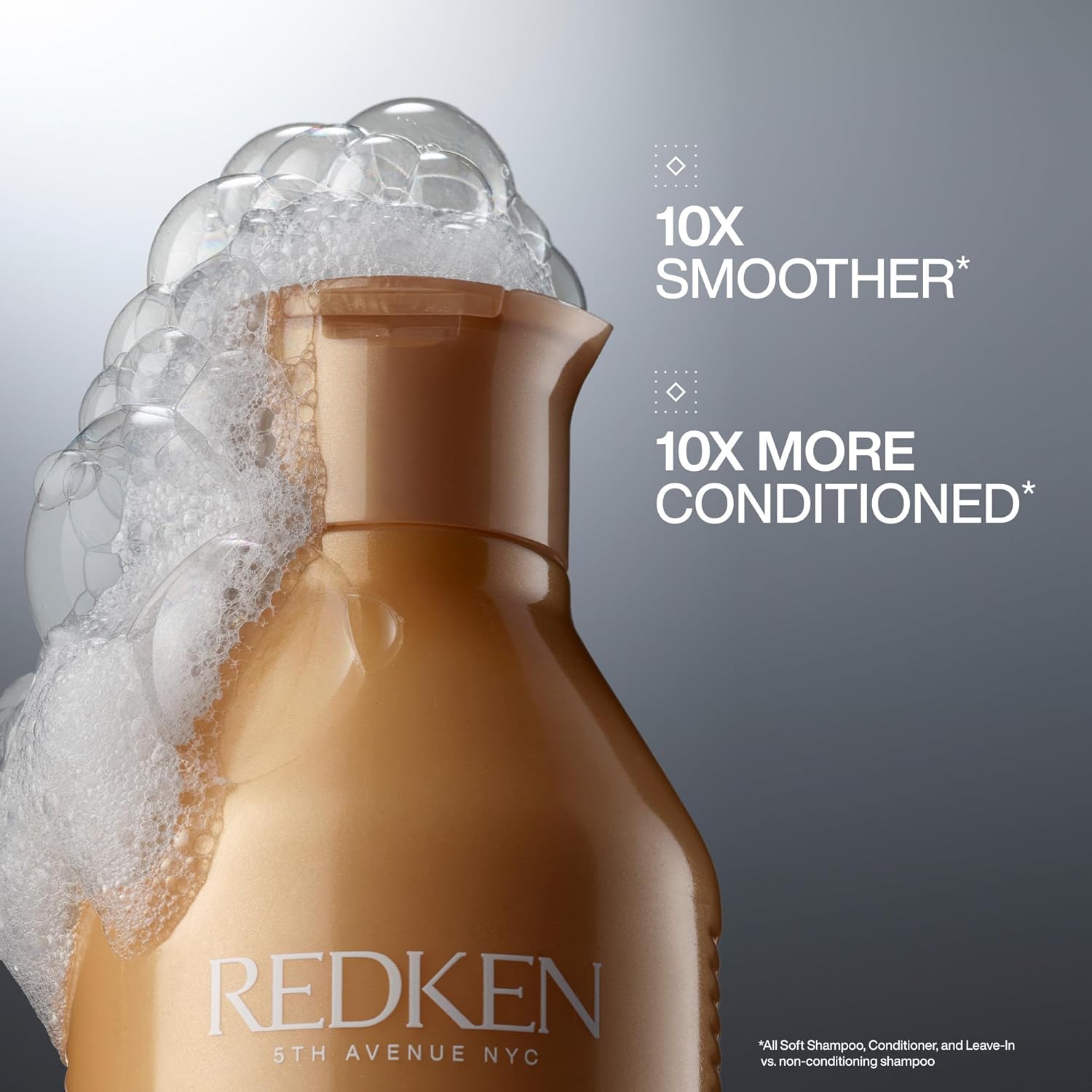 SHAMPOO REDKEN ALL SOFT PARA CABELLO SECO Y DAÑADO CON ACEITE DE ARGÁN - 2