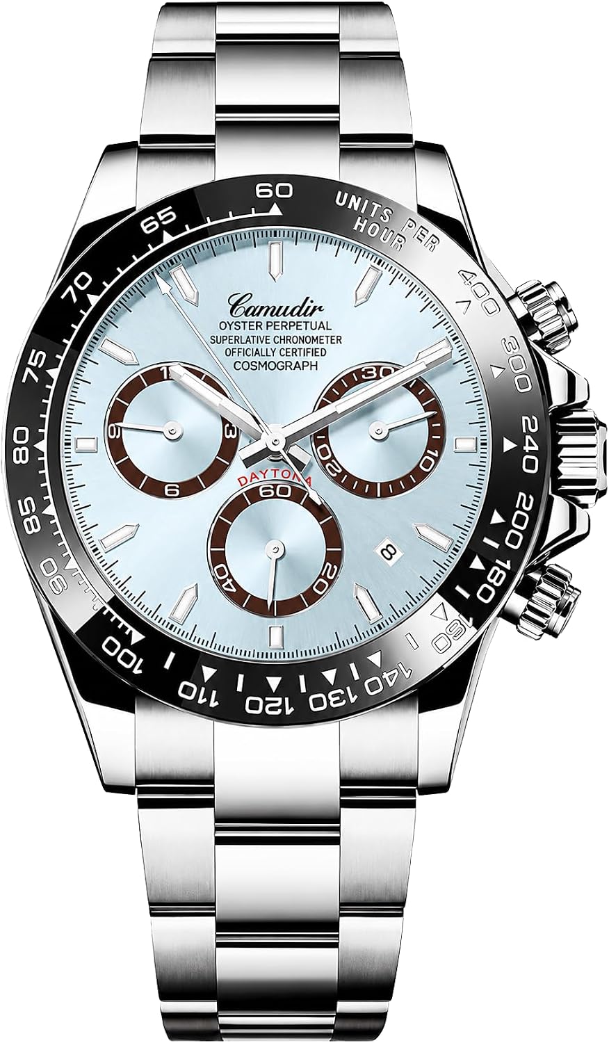 RELOJ MASTOP PAGANI DESIGN DAYTONA HOMAGE CRONÓGRAFO CUARZO PANDA - 1
