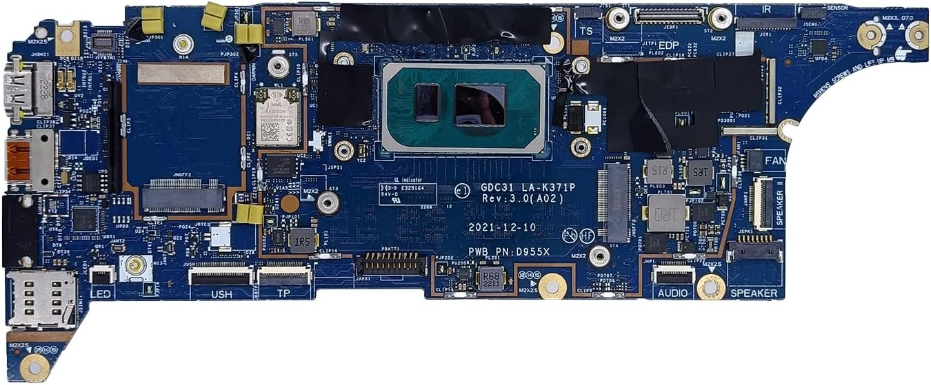PLACA MADRE DELL LATITUDE 7420 GDC31 LA-K371P I7-1165G7 16GB - 3