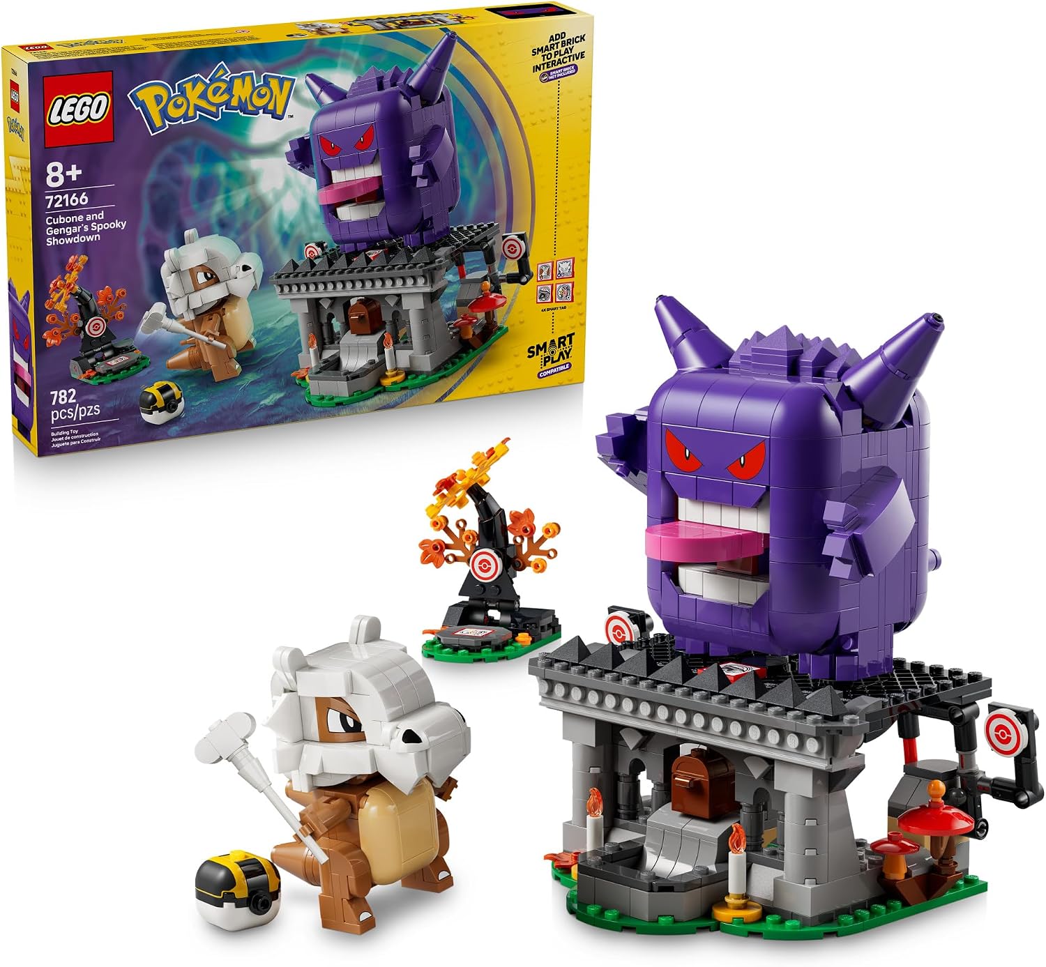 JUEGO DE CONSTRUCCIÓN LEGO POKÉMON SMART PLAY CUBONE Y GENGAR 72166 - 1