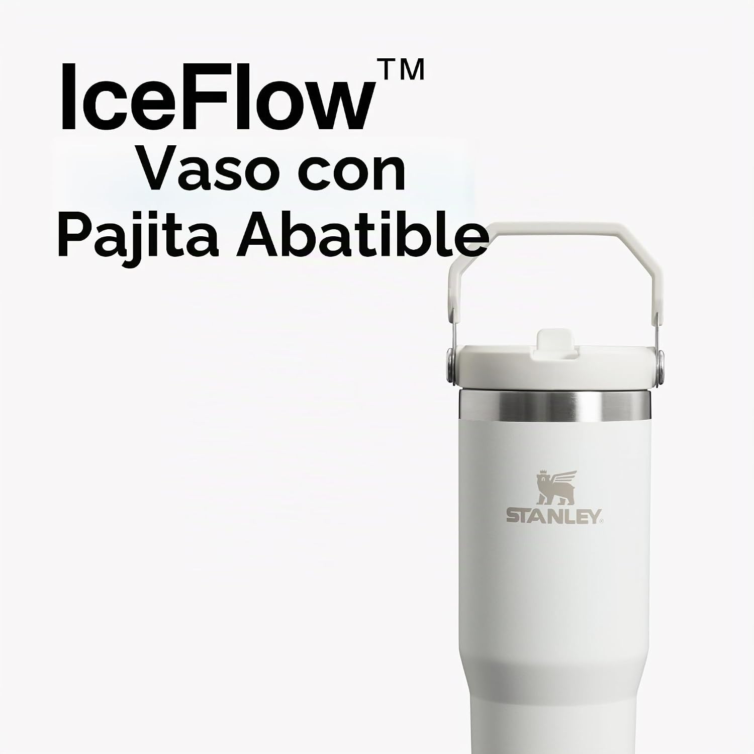 BOTELLA STANLEY ICEFLOW 2.0 FLIP STRAW TUMBLER 20 OZ ROSE QUARTZ - 4
