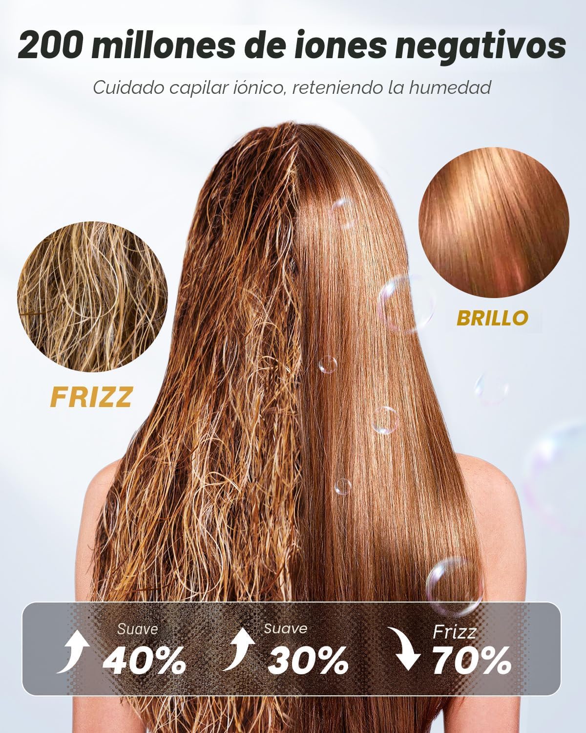 SECADORA DE CABELLO SUPGALIY DUAL VOLTAGE 1500W CON DIFUSOR MAGNÉTICO - 5