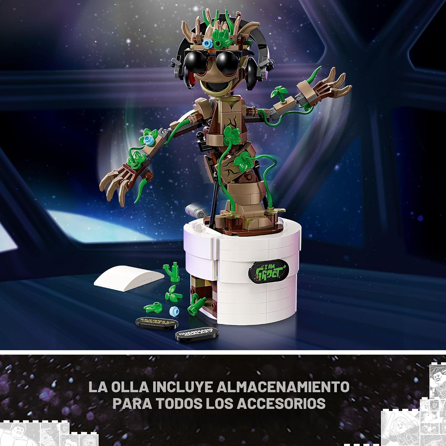 LEGO MARVEL DANCING GROOT GUARDIANS OF THE GALAXY 76297 - 5