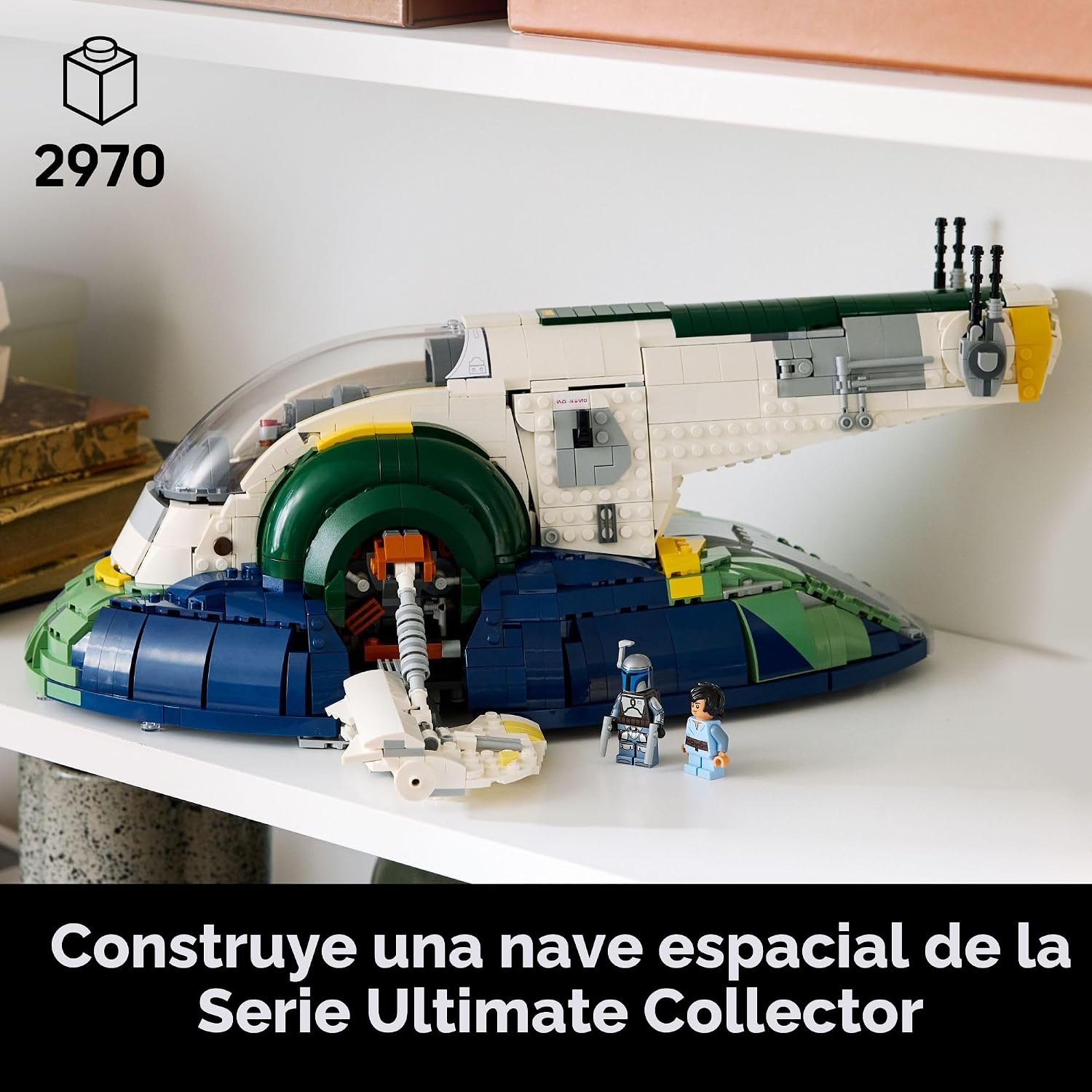 SET DE CONSTRUCCIÓN LEGO STAR WARS NAVE FIRESPRAY DE JANGO FETT 75409 - 2