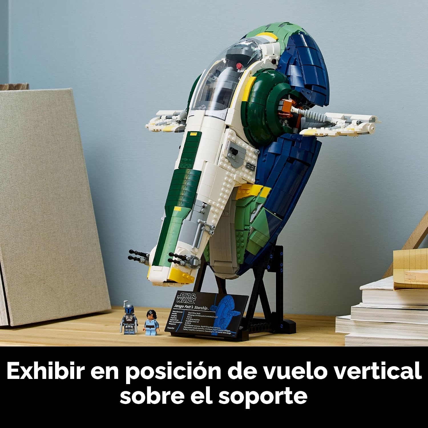 SET DE CONSTRUCCIÓN LEGO STAR WARS NAVE FIRESPRAY DE JANGO FETT 75409 - 4