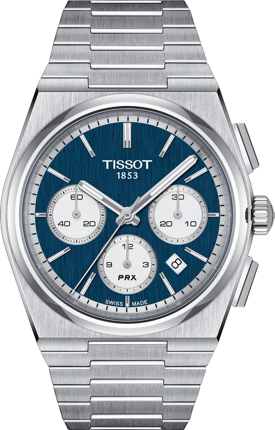 RELOJ TISSOT PRX AUTOMÁTICO CHRONO 42MM ESFERA AZUL HOMBRE - 1