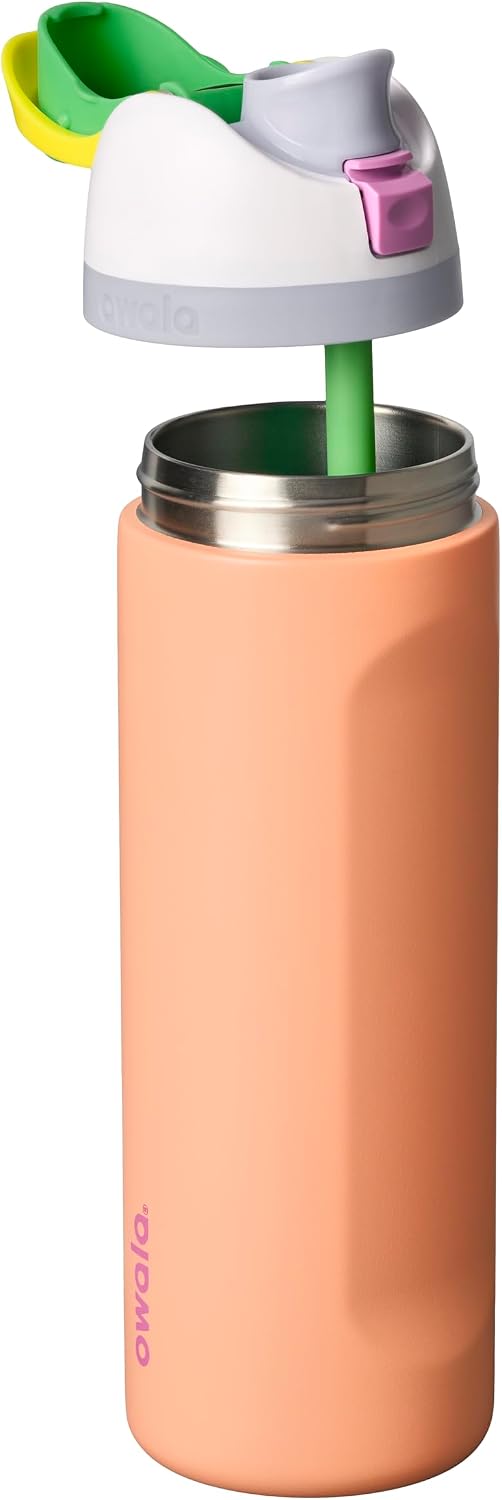 BOTELLA OWALA FREESIP ACERO INOXIDABLE 24 OZ PEACHY KEEN - 2