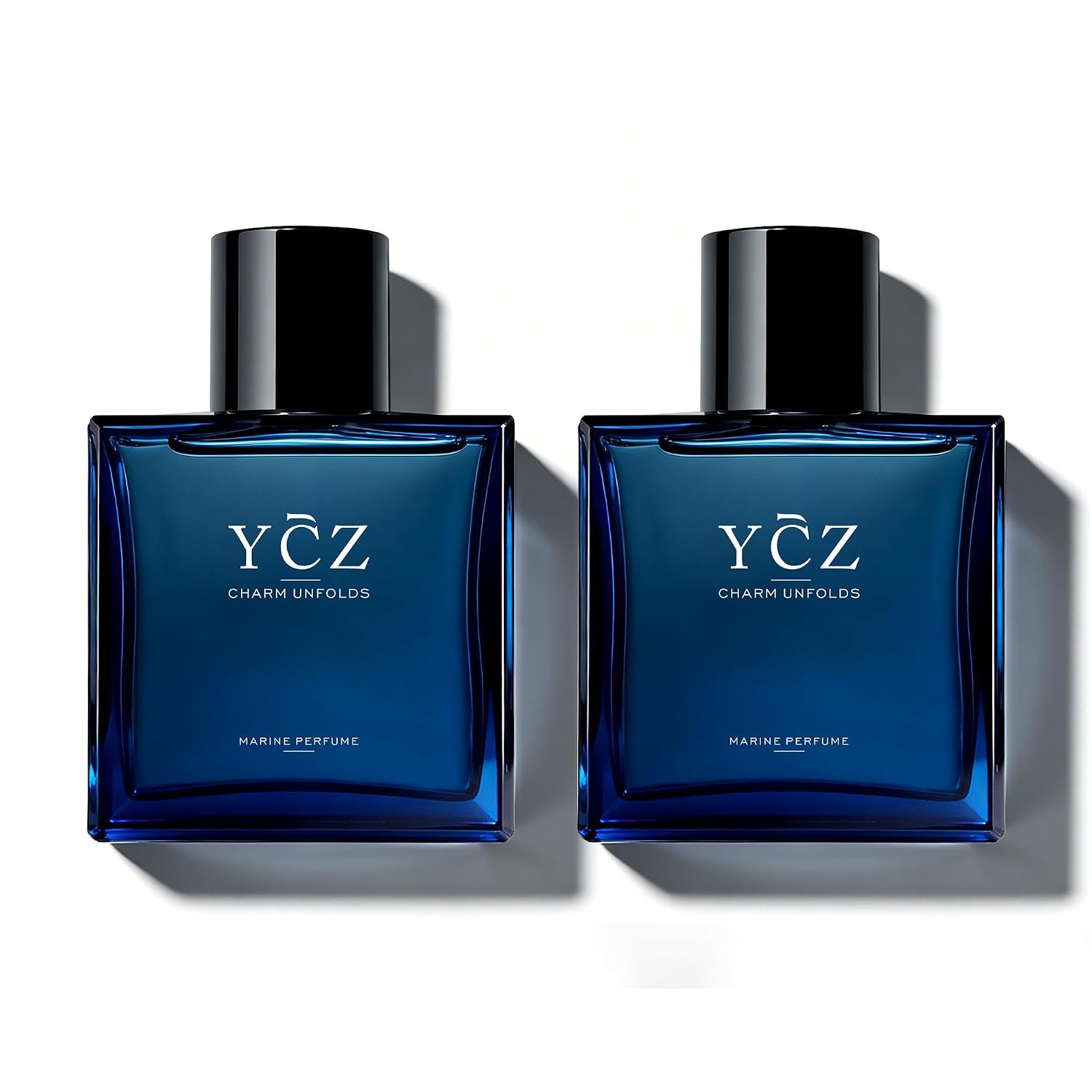 PERFUME YCZ MIDNIGHT MARINE EAU DE PARFUM PARA HOMBRE 1.7 FL OZ PACK X2 - 1
