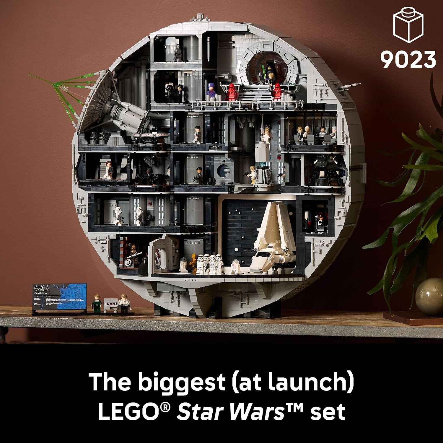 SET DE CONSTRUCCIÓN LEGO STAR WARS DEATH STAR ULTIMATE COLLECTOR SERIES 75419 - 2