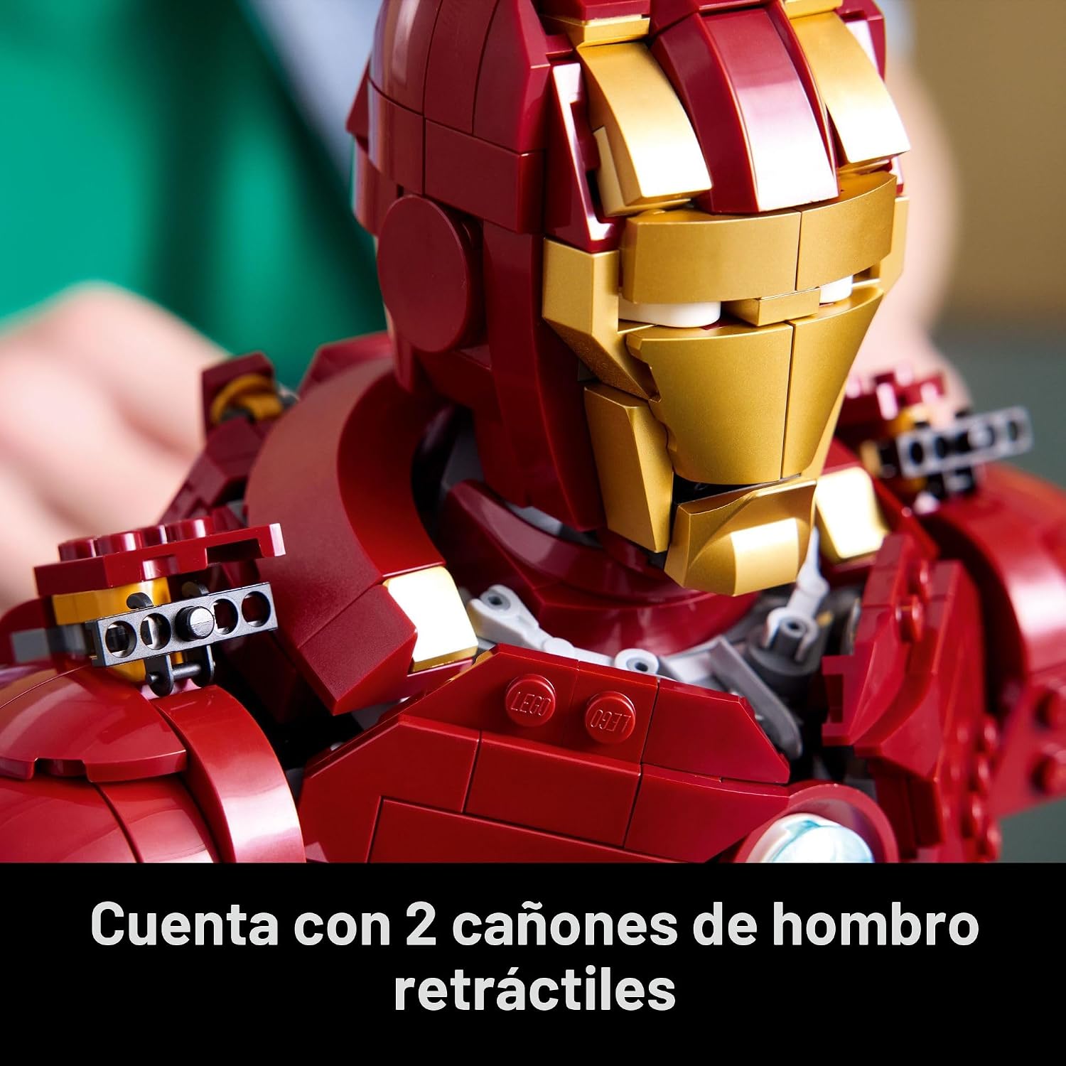 LEGO MARVEL IRON MAN MK4 BUST SET 76327 PARA ADULTOS - 4